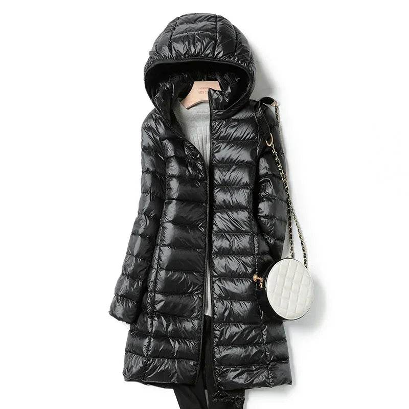 Slim Long Warm Down Puffer - P12 Hub Europe