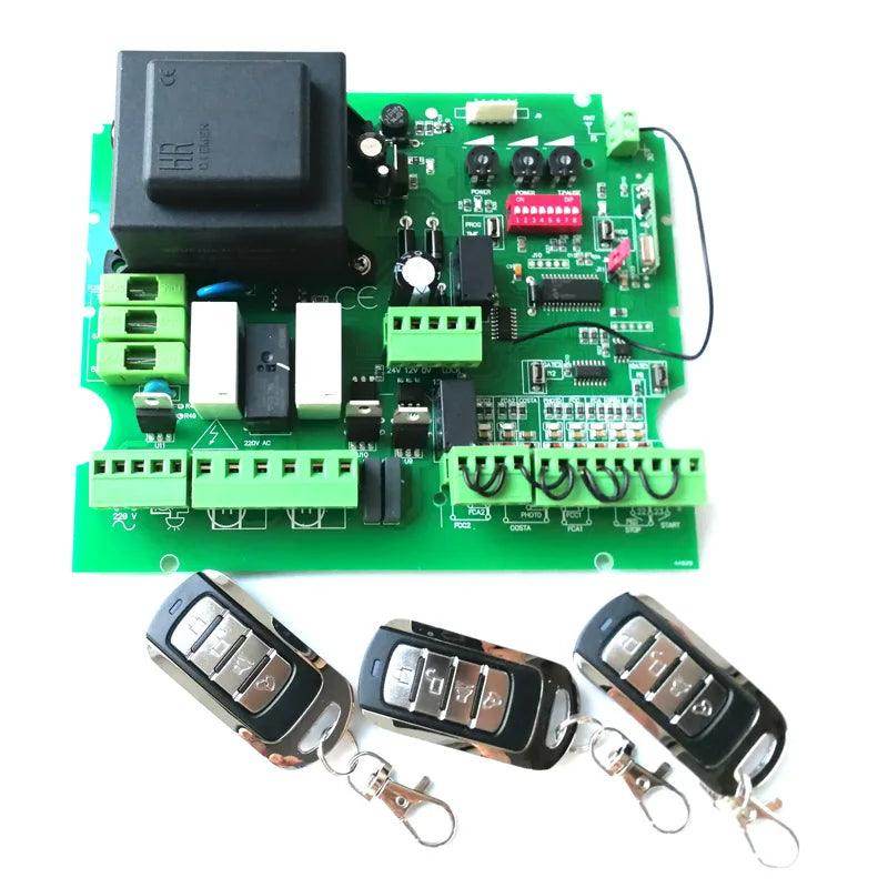 220V Swing Gate Control Board , 400KG/3M - P12 Hub Europe