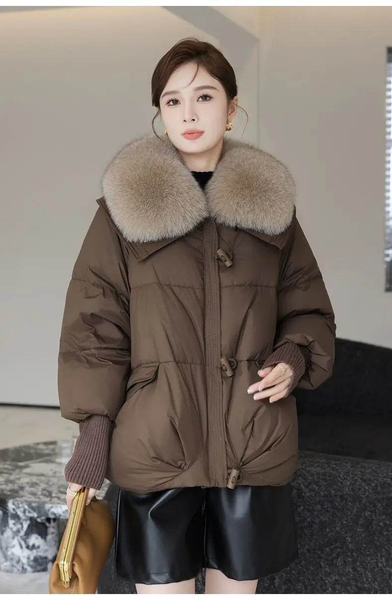 Korean Fur Collar Parka - P12 Hub Europe