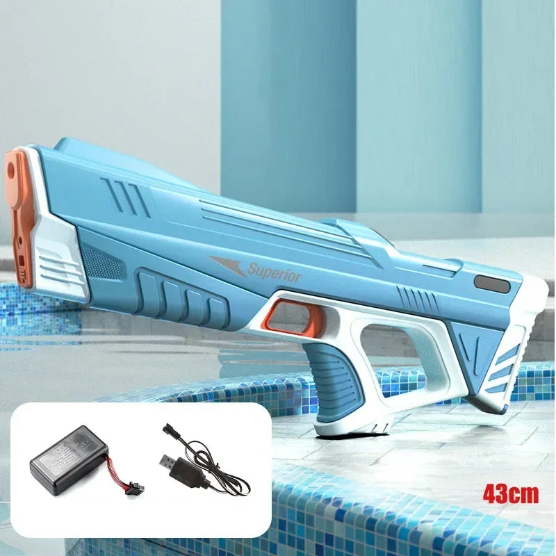 Automatically Water High Pressure Electric Water Gun Toy Kids Summer Outdoor Pool Fight Games Children Water Toys Birthday Gifts