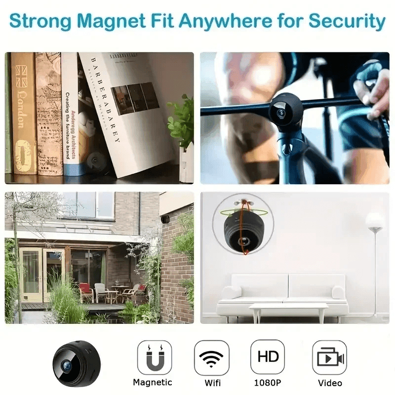 Mini WiFi Camera Xiaomi Mijia , Remote View, Motion Detect - P12 Hub Europe