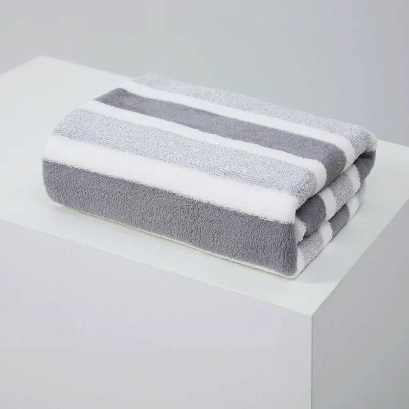 1 Pc Thickened Absorbent Bath Towel Soft Face Towel for Home - P12 Hub Europe