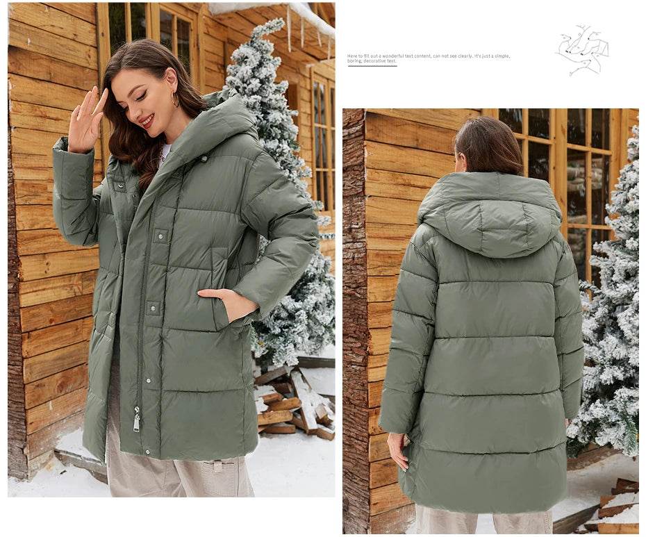 Warm Mid-Length Parka - P12 Hub Europe