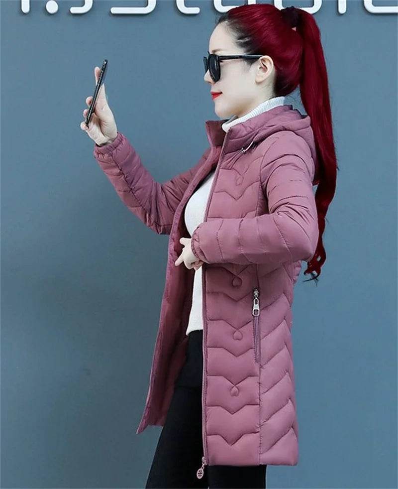 Warm Quilted Mother's Parka - P12 Hub Europe