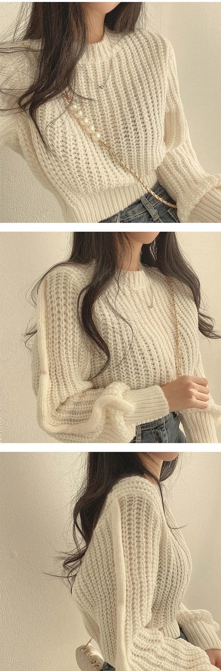 Loose Harajuku Knit Sweater - P12 Hub Europe