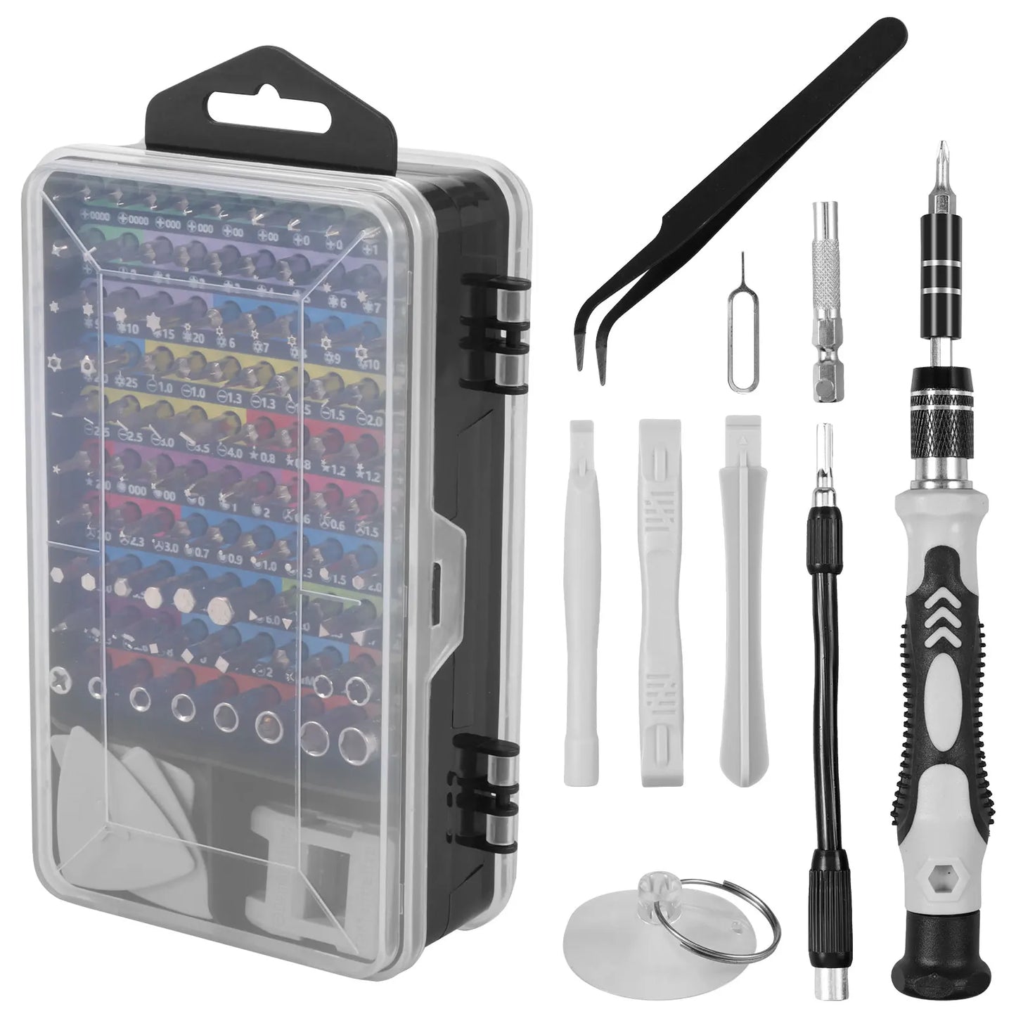 117 in 1 Precision Mechanic Screwdriver Set Mini Tool Set with Torx Triwing Bits Repair Tools for Macbook Laptop PC Xbox Phone