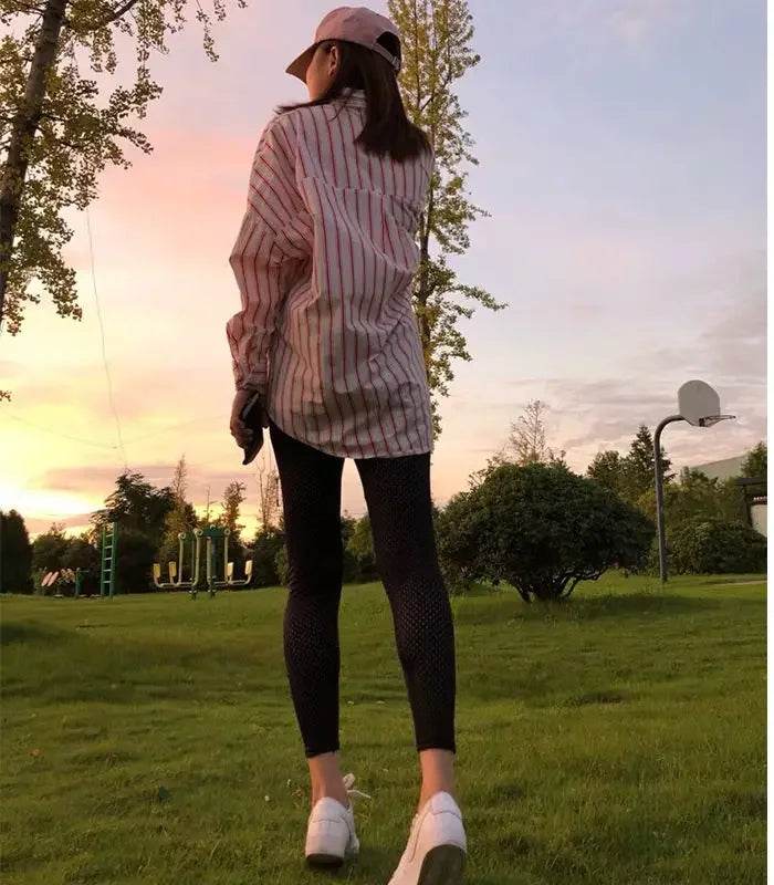 Women's Ice Silk Mesh Leggings - P12 Hub Europe