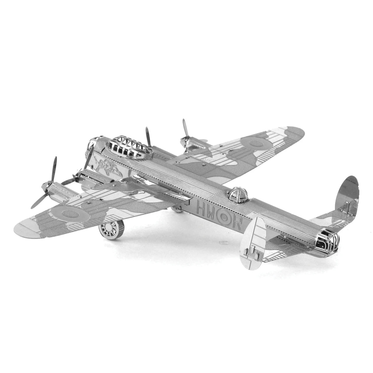 Plane 3D Metal Puzzle Model Kit DIY Laser Cut Puzzles Jigsaw Toy For Children