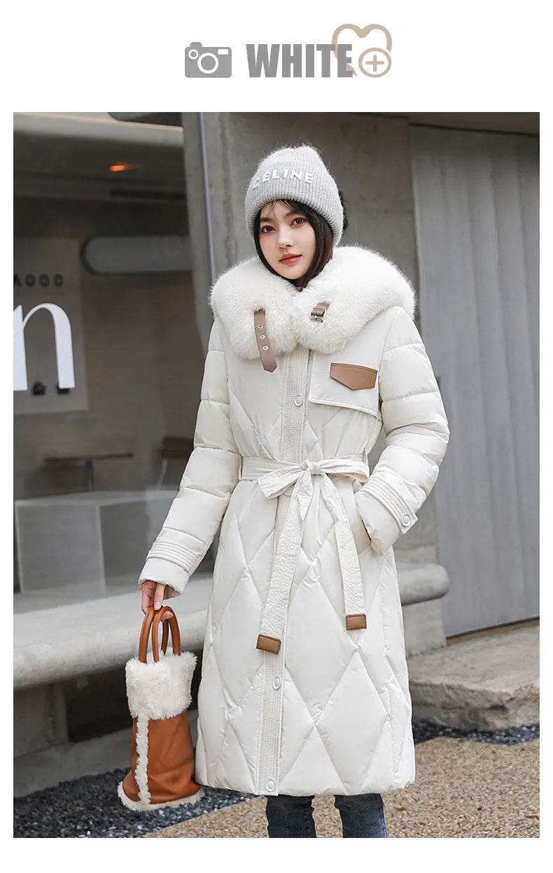 Long Slim Warm Winter Parka - P12 Hub Europe