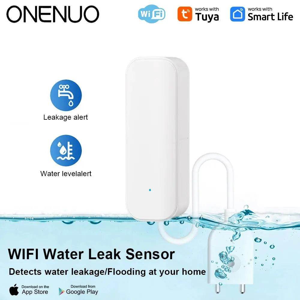 WiFi Water Level Sensor, Tuya | Leak Alarm, Smart Life - P12 Hub Europe