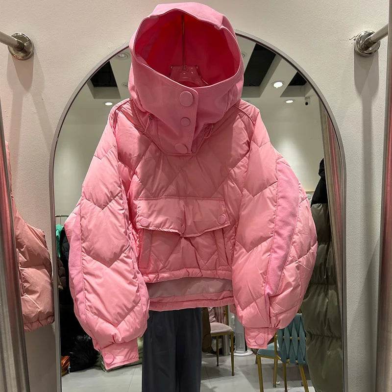 Candy Color Korean Down Jacket - P12 Hub Europe