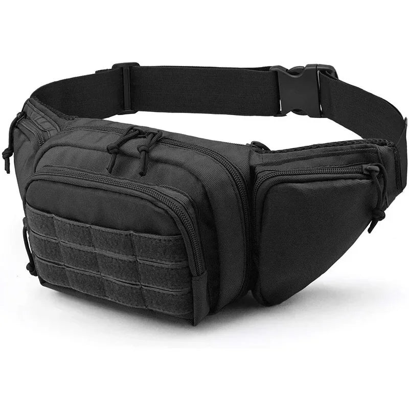 Tactical Waist Pack Outdoor Hiking Waist Bag Running Sports Functional Bag Cycling Bag Bum Bag Multi-functional Tool Shoulder