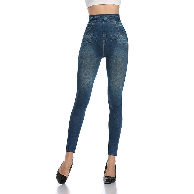 Faux Denim Leggings - P12 Hub Europe