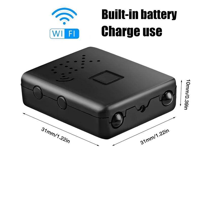 Mini WiFi Camera 1080P, 5G, Night Vision, Motion Detect - P12 Hub Europe