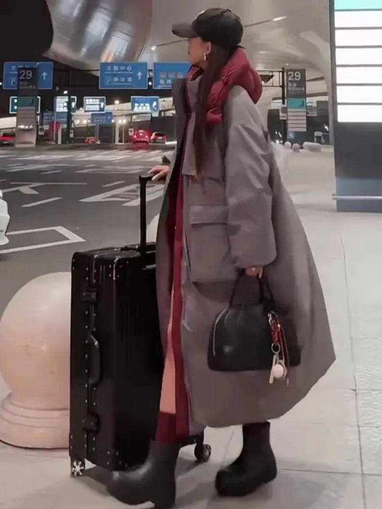 Reversible Long Down Coat - P12 Hub Europe