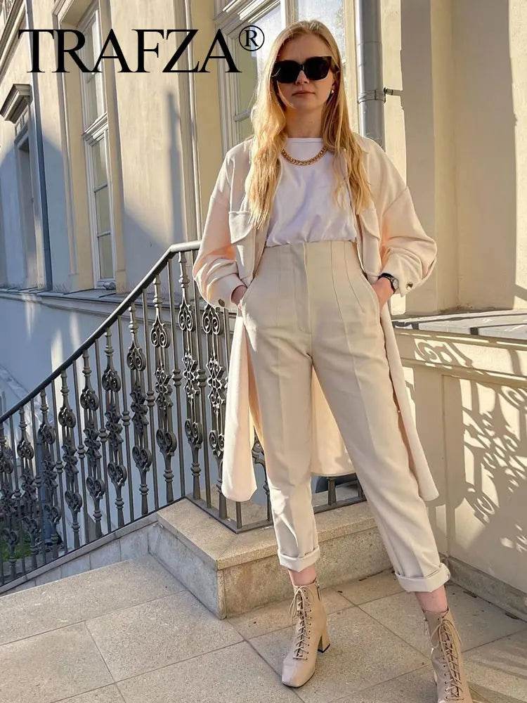 Women Elegant Pencil Pants - P12 Hub Europe