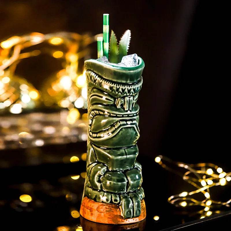 Personalized Hawaiian cocktail cups,tiki bar tiki cups,tiki mugs,creative cups, ceramic cups, zombie cups,drinkware - P12 Hub Europe