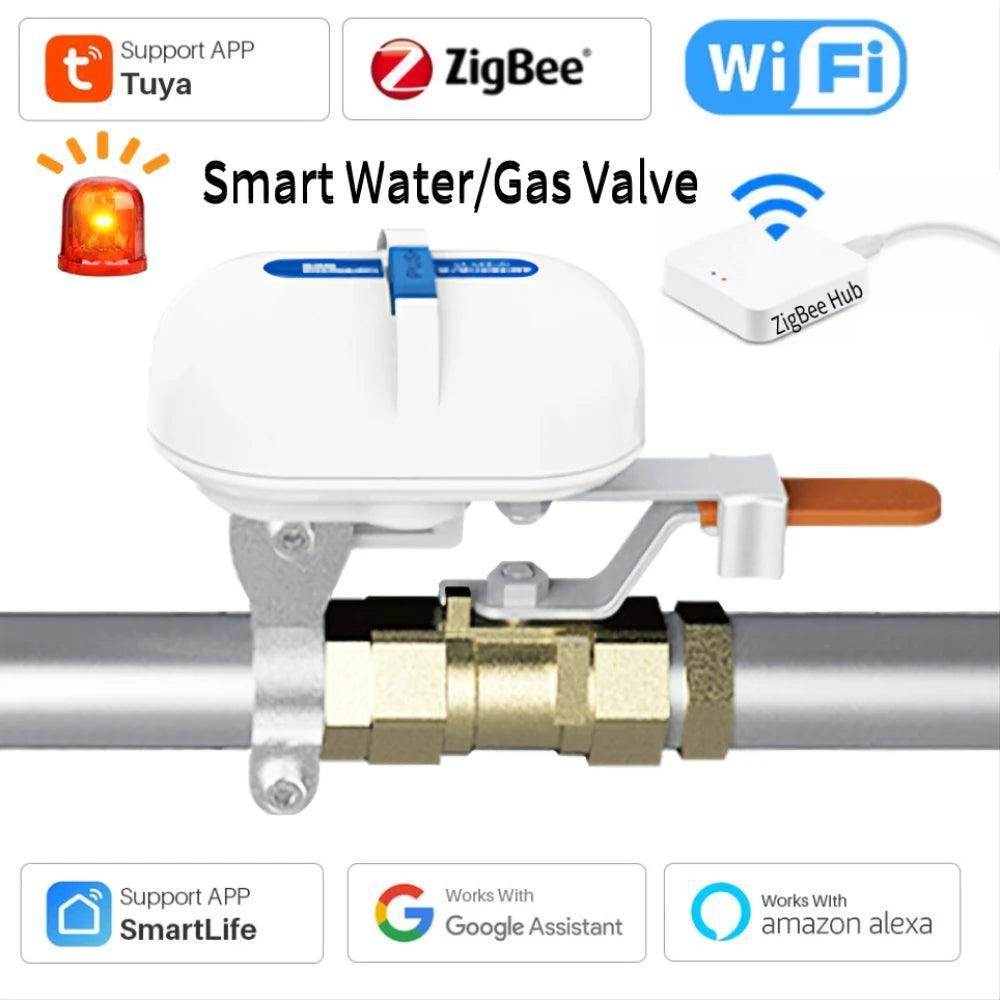 Smart Valve Water and Gas WiFi - P12 Hub Europe