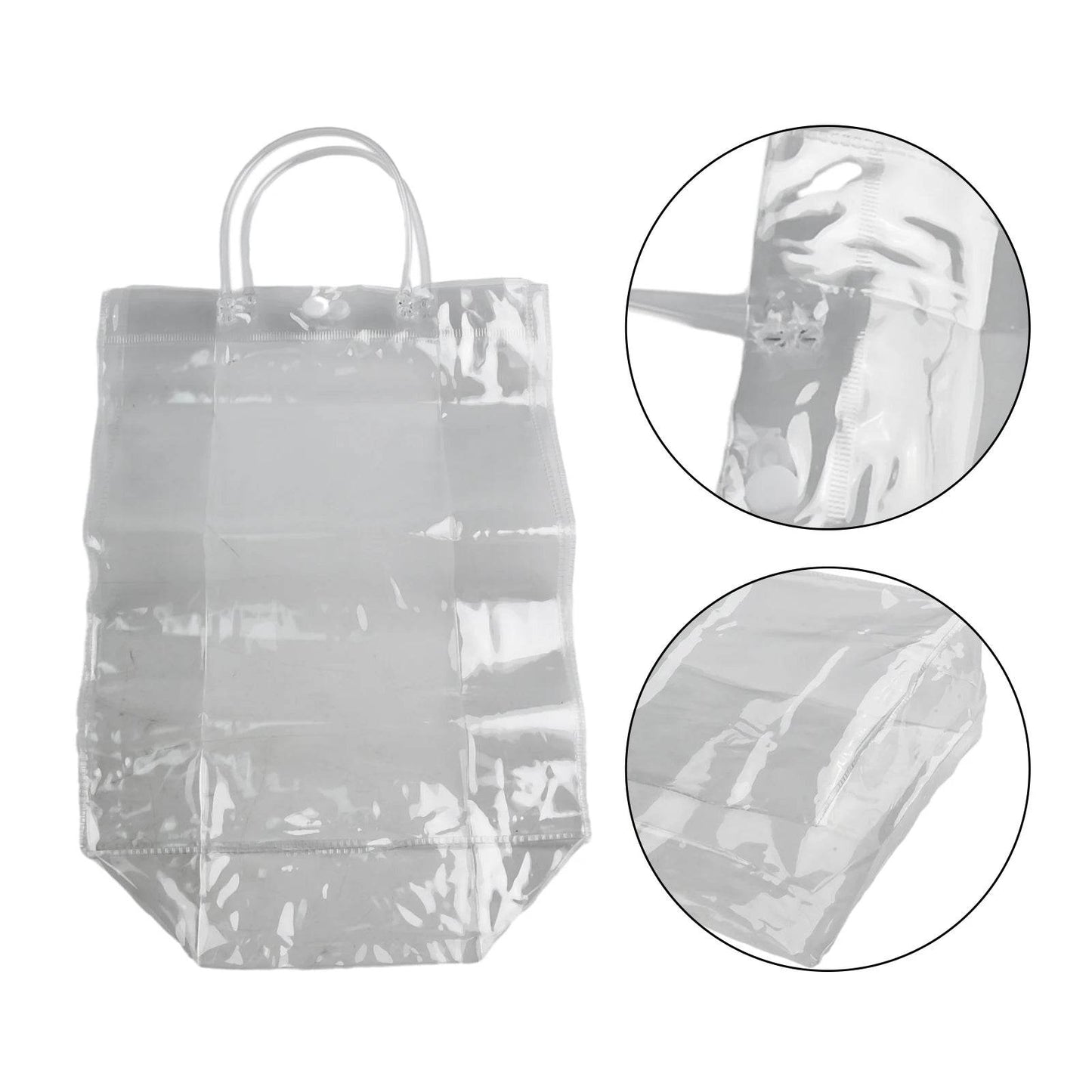Ice Bag Wine Beer Champagne Bucket Drink Bottle Cooler Chiller Foldable Carrier PVC Ice Wine Bag Picnic Ice Wine Utensils - P12 Hub Europe