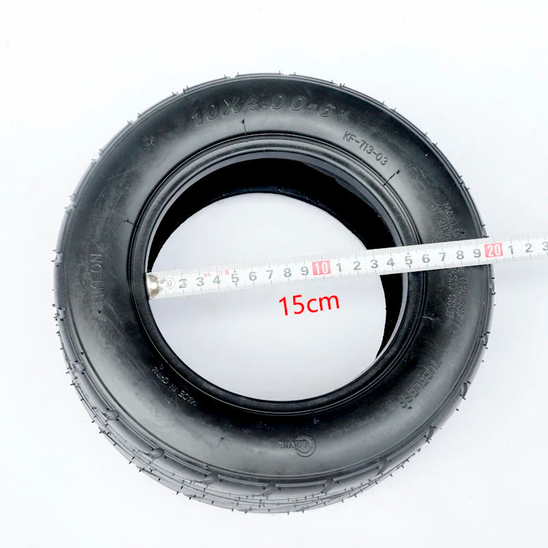 Mini Motorcycle 10*4.00-6 Anti Slip Off-road Tire for Electric Scooter Balance Car 10x4.00-6 Tubeless Vacuum Tire