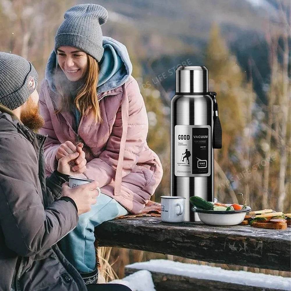 1000ML Stainless Steel Sport Thermos - P12 Hub Europe