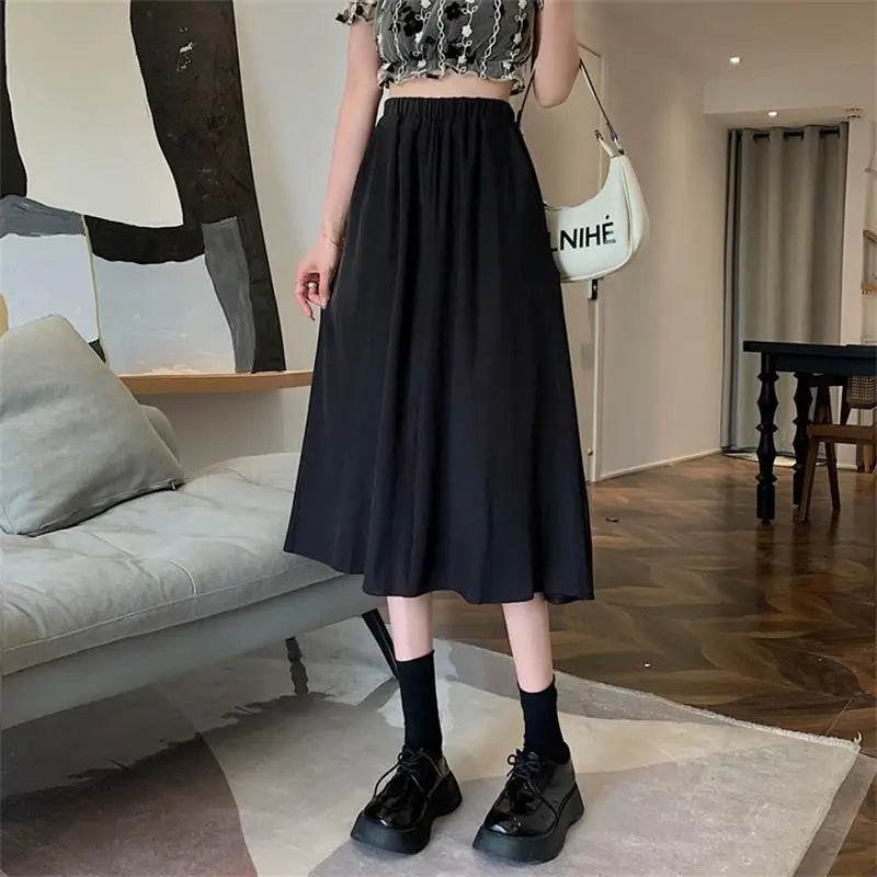 Women's Vintage Floral Midi Skirt - P12 Hub Europe