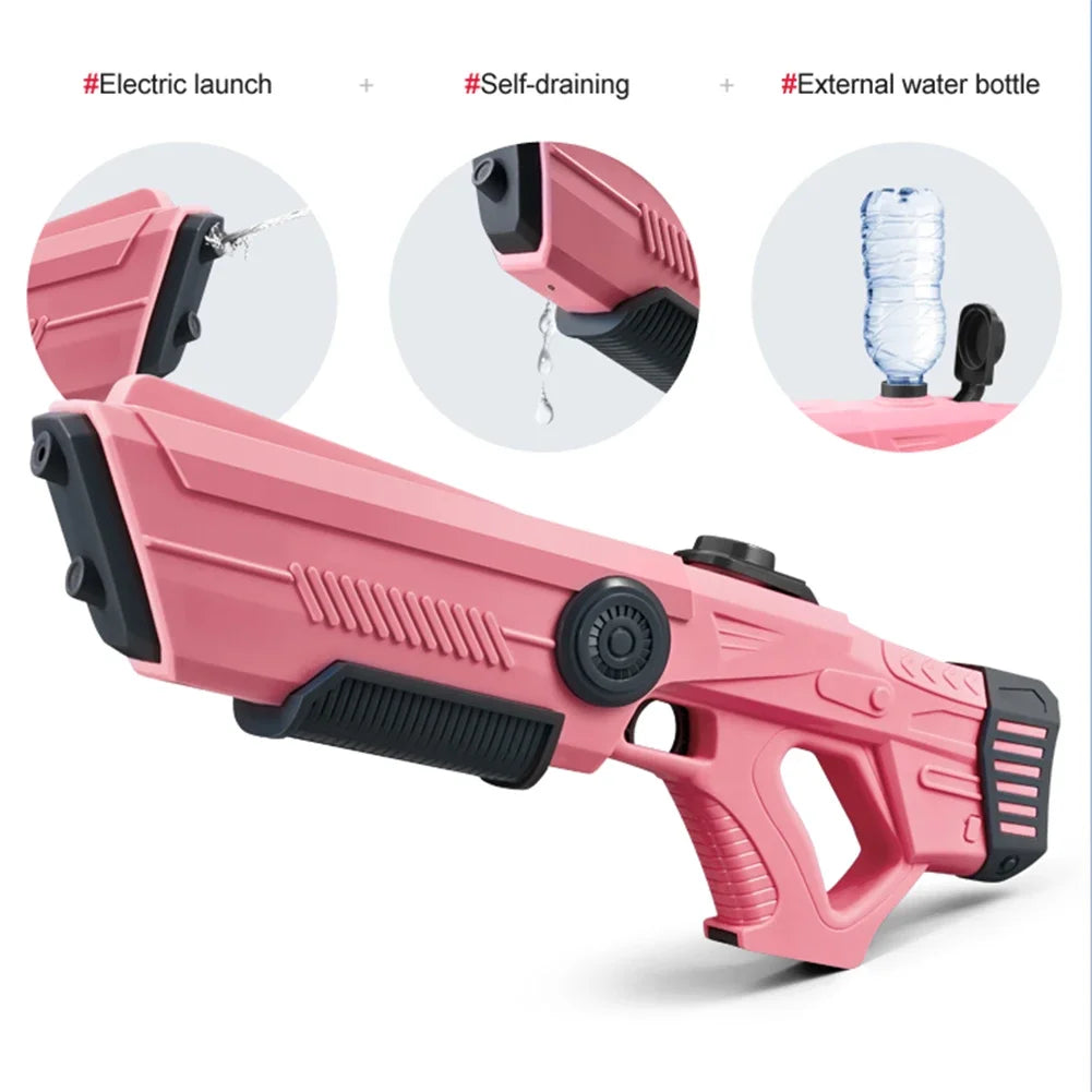 Automatically Water High Pressure Electric Water Gun Toy Kids Summer Outdoor Pool Fight Games Children Water Toys Birthday Gifts