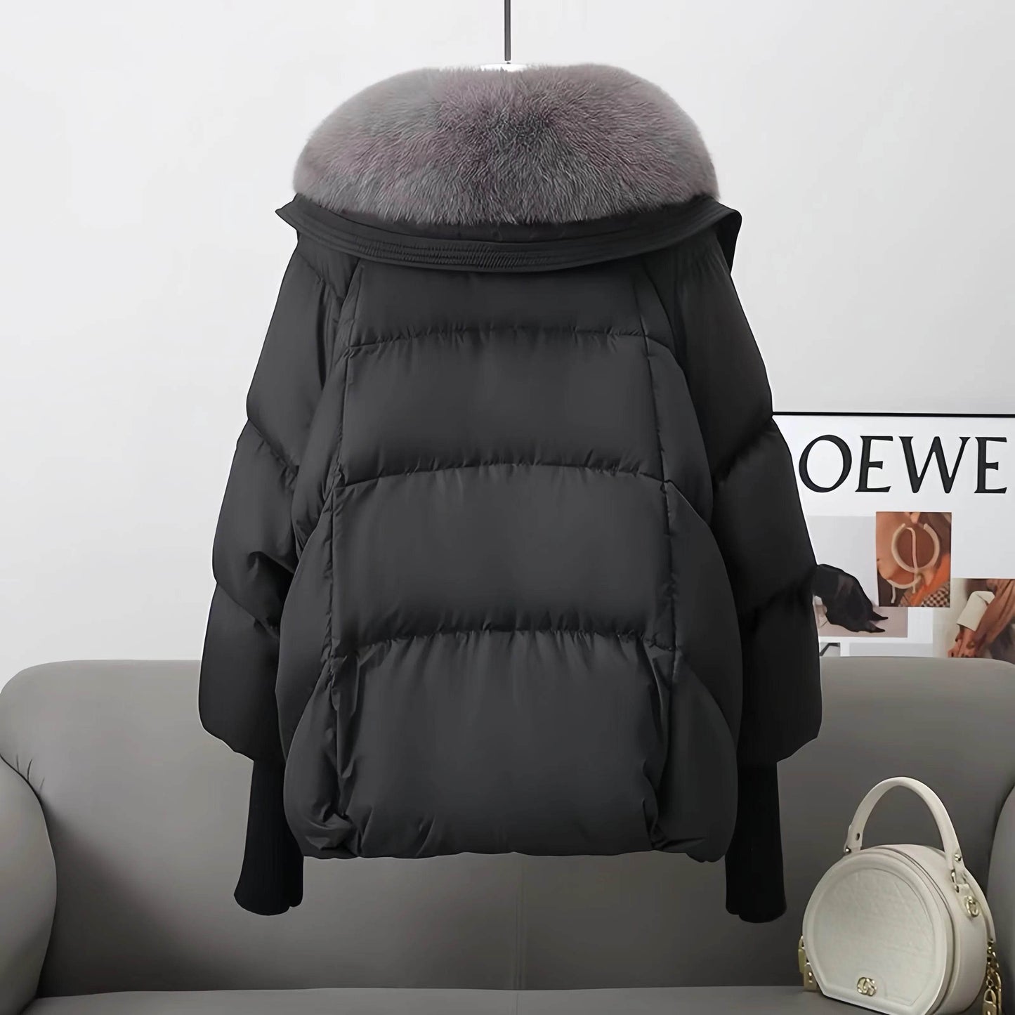 Korean Fur Collar Parka - P12 Hub Europe