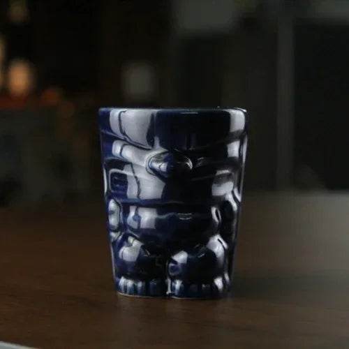 60ml Tiki Mug Hawaiian Cocktail Cup Creative Wine Bar Tools Beverage Cups Gifts for Friends Luxury Decoration Ceramic Funny Cup - P12 Hub Europe
