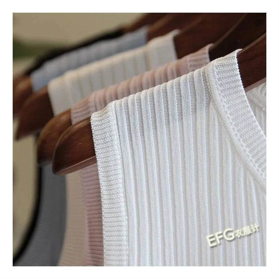 Women's Summer Sleeveless Knit Top - P12 Hub Europe