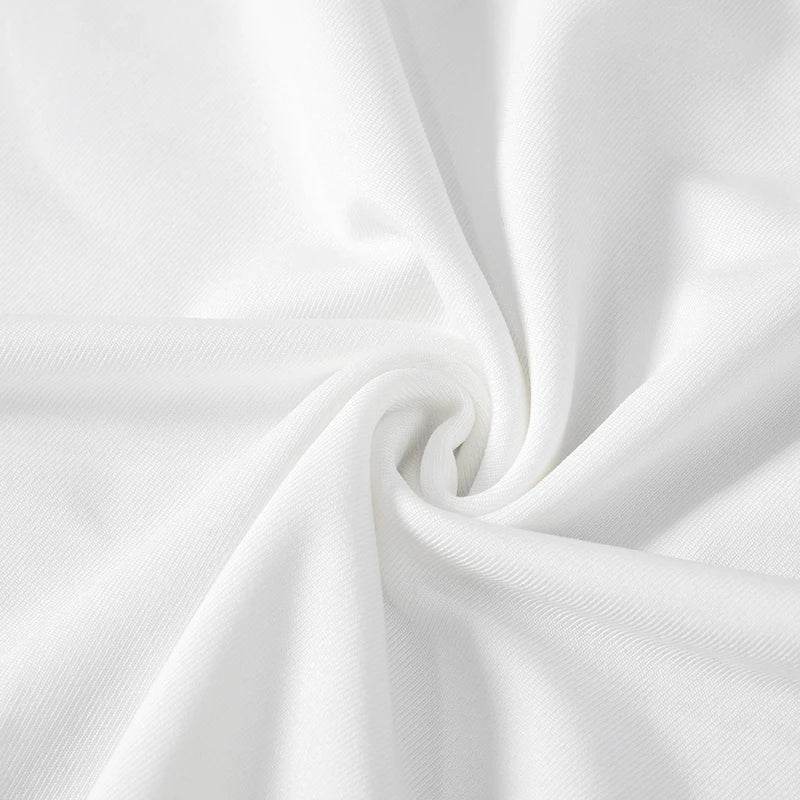 Strapless Cutout Maxi Dress - White Y2K Summer - P12 Hub Europe