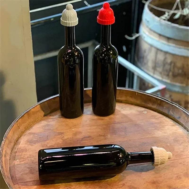 Creative Magic Hat Wine Stoppers Silicone Wine Stopper Reusable Decorative Wine Seal Stopper Cap for Wine Beverage - P12 Hub Europe