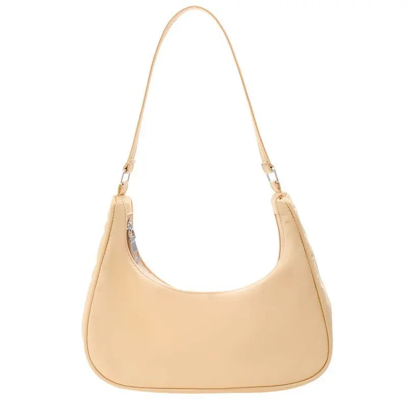 Fashionable Shoulder Underarm Bag Light Small Solid Color Satchel Stylish Women Tote Bag, Suitable for Daily Work Outdoor Party