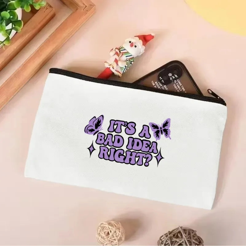 Vintage Olivia Rodrigo Guts Tour Canvas Tote Bag Cosmetic Bag Large Capacity Shopping Bags Shoulder Handbag Eco Girl Handbags