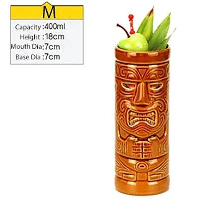 Hawaii Tiki Mugs Cocktail Cup Beer Beverage Mug Wine Mug Ceramic Tiki Mugs Great For Cocktail Drink - P12 Hub Europe