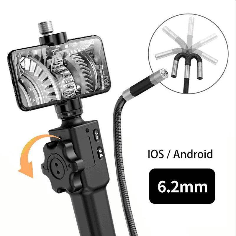 Articulating Endoscope 180° Rotate, 1080P, iOS/Android/PC - P12 Hub Europe