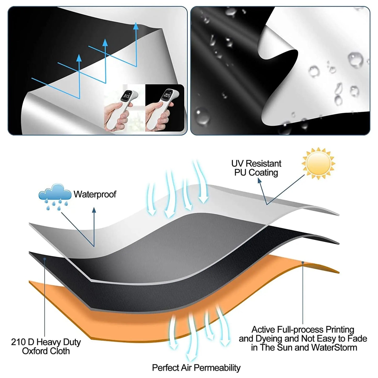 100 Blackout Windshield Sunshades Car Sun Shield Shades Sunshade Covers Summer Magnetic Side Window UV Protection Front Rear