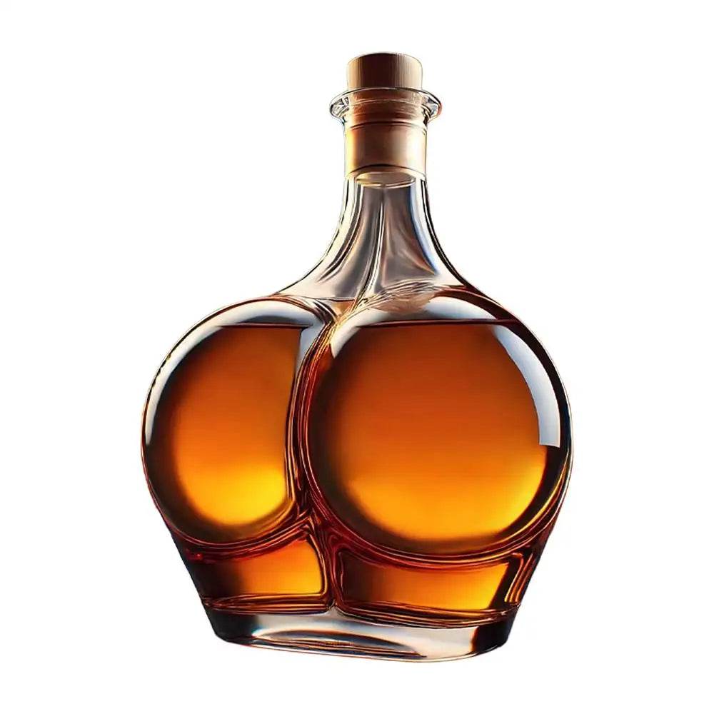 Creative Whiskey Bottle Decanter Realistic Novelty Glass Jug Liquor Bottle Whiskey Wine Brandy Scotchs Bourbon Vodka Decanter - P12 Hub Europe