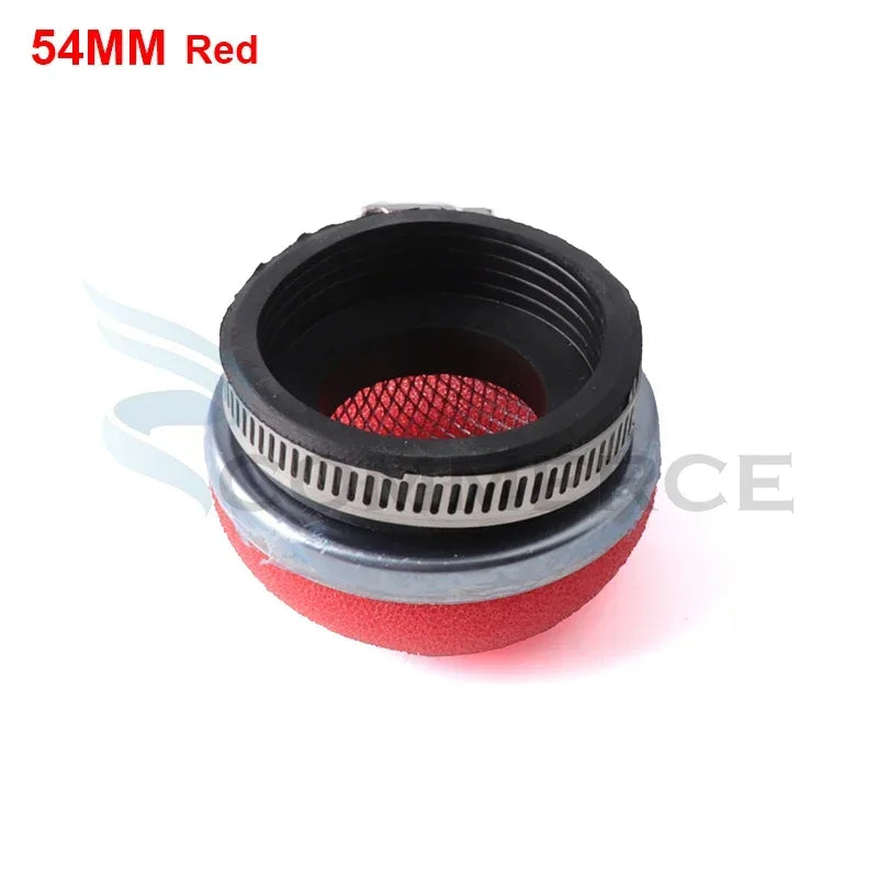 Motorcycle 28/32/35/38/42/45/50/54/58MM Stright Foam Air Filter Sponge Cleaner For 2 Stroke Engine Pocket Bike Mini Moto Scooter