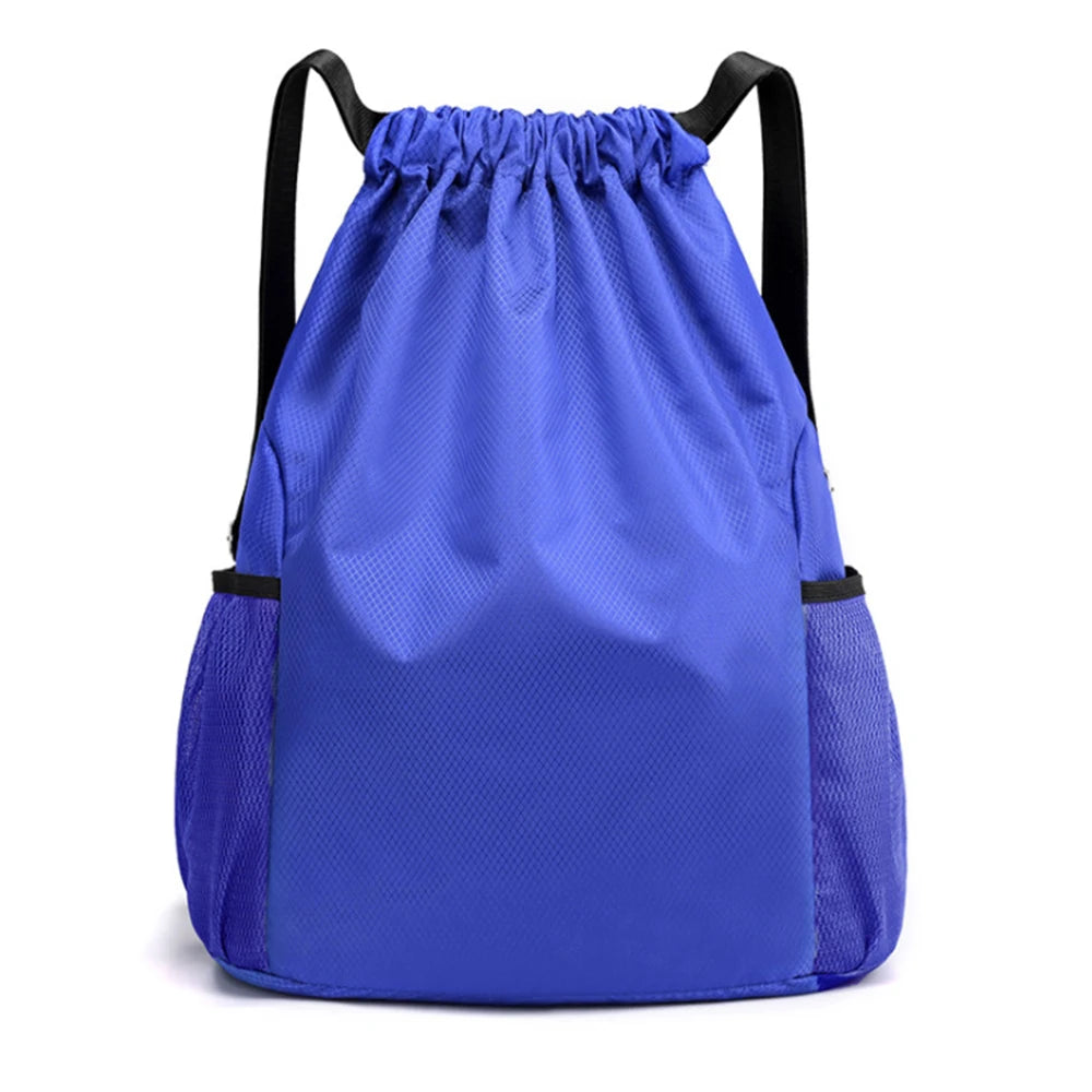 Drawstring Pocket Backpack Men And Wome Simple Travel Backpack Large Capacity Drawstring Fitness Sports Bag