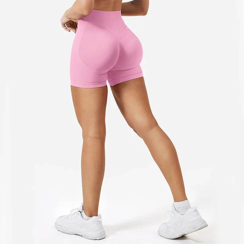 Seamless Scrunch Bum Gym Shorts - P12 Hub Europe
