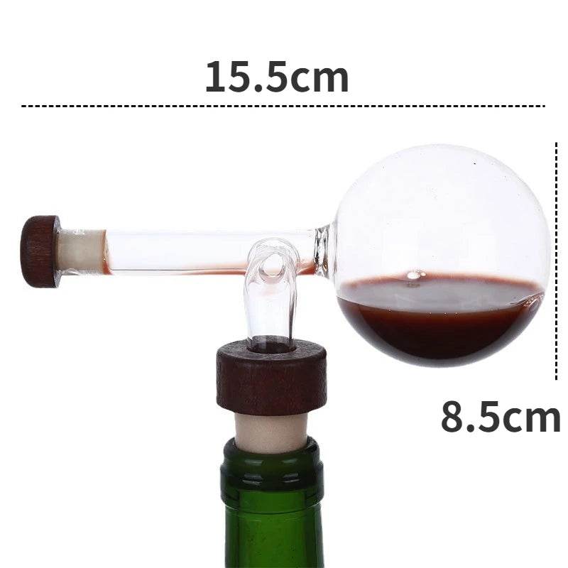 Red Wine Bottle Pouring Device Portable Air Aerator Quick Sobering and Pouring Device New Glass Sobering Device - P12 Hub Europe