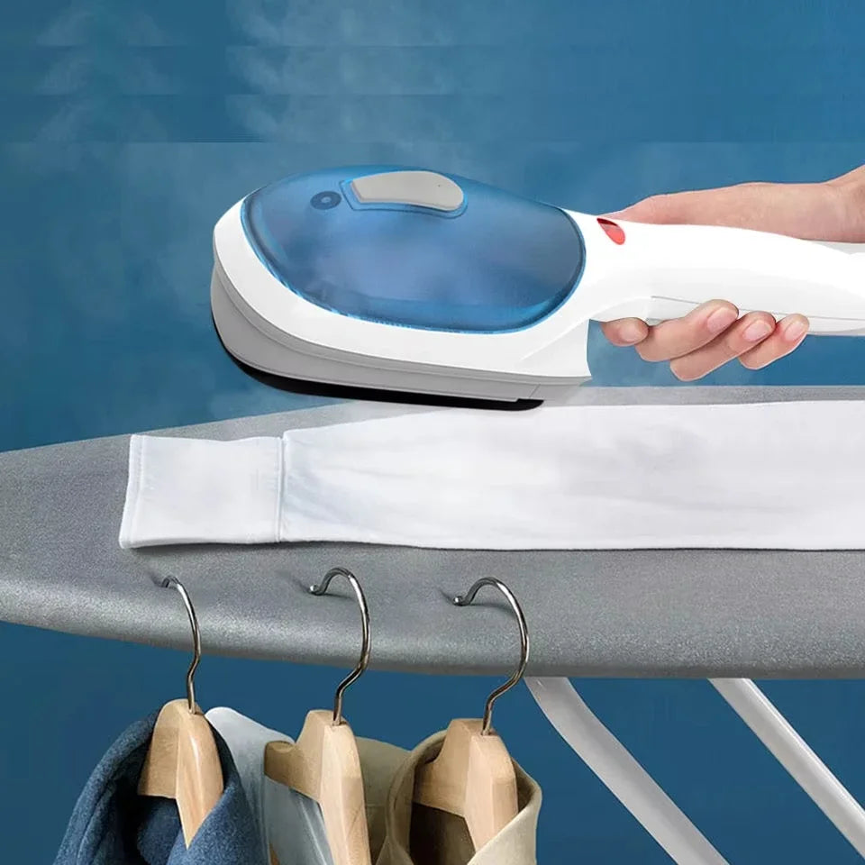 Houselin Portable Steamer For mini Garment Steamer, Horizontal and Vertical 800W Effortless Wrinkle Removal,for travel and home