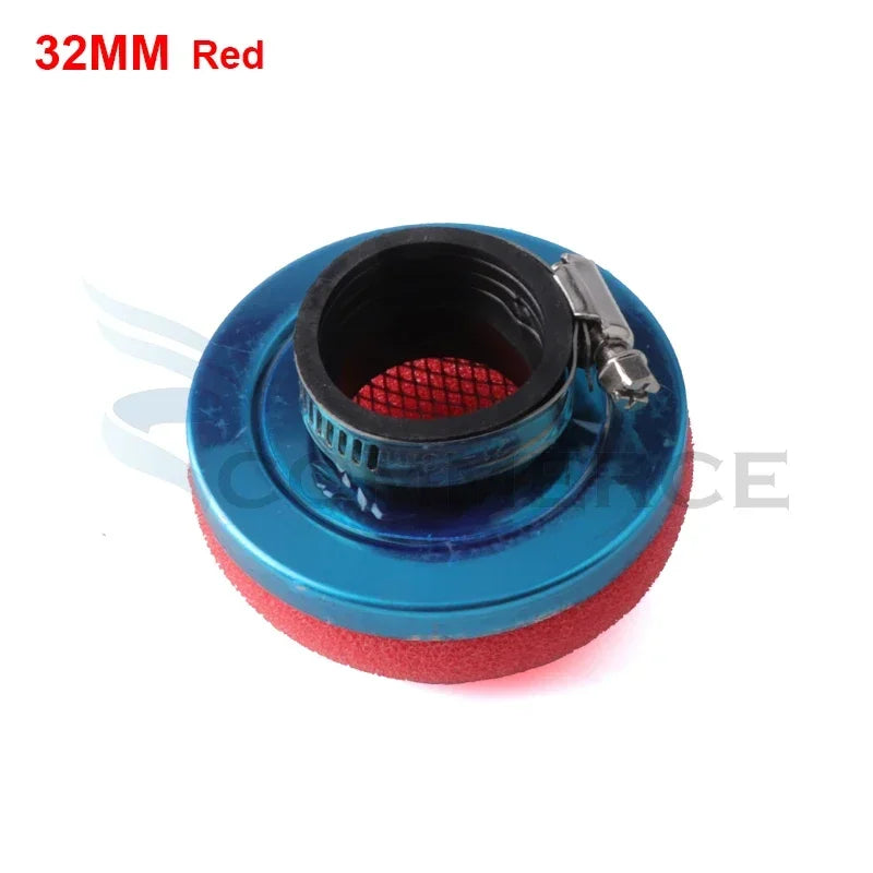 Motorcycle 28/32/35/38/42/45/50/54/58MM Stright Foam Air Filter Sponge Cleaner For 2 Stroke Engine Pocket Bike Mini Moto Scooter