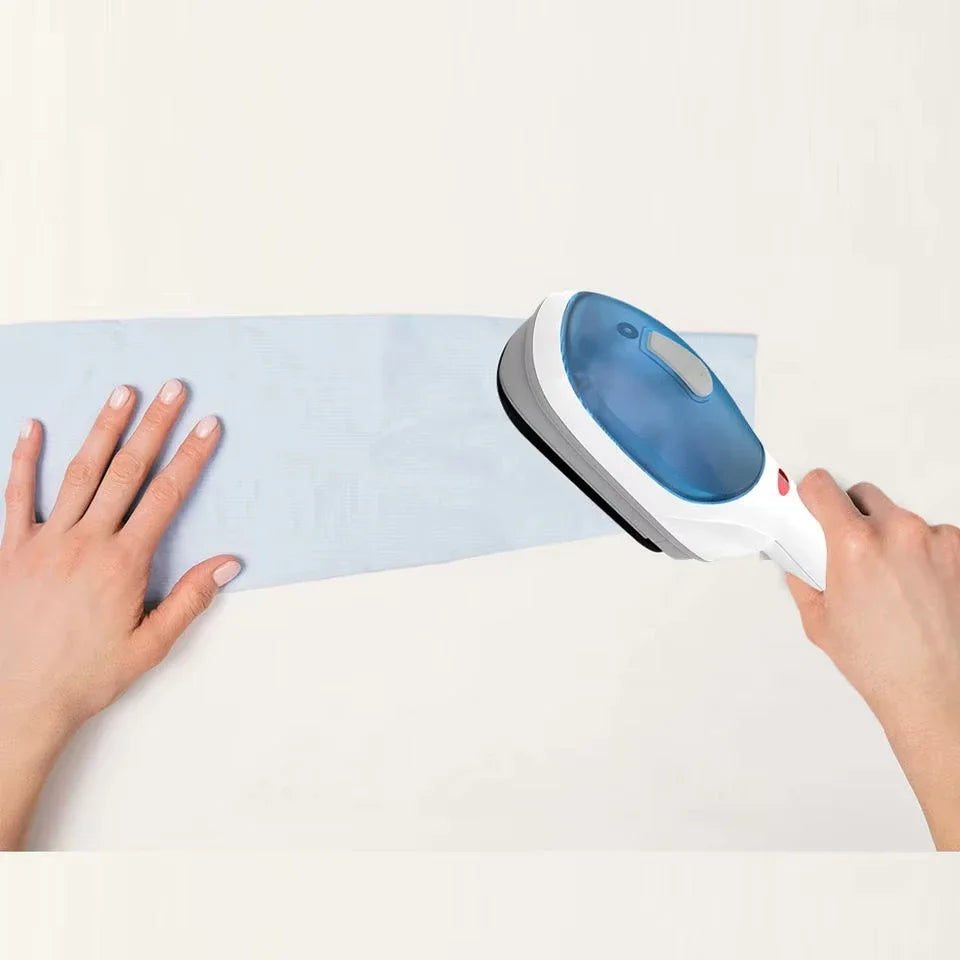 Houselin Portable Steamer For mini Garment Steamer, Horizontal and Vertical 800W Effortless Wrinkle Removal,for travel and home