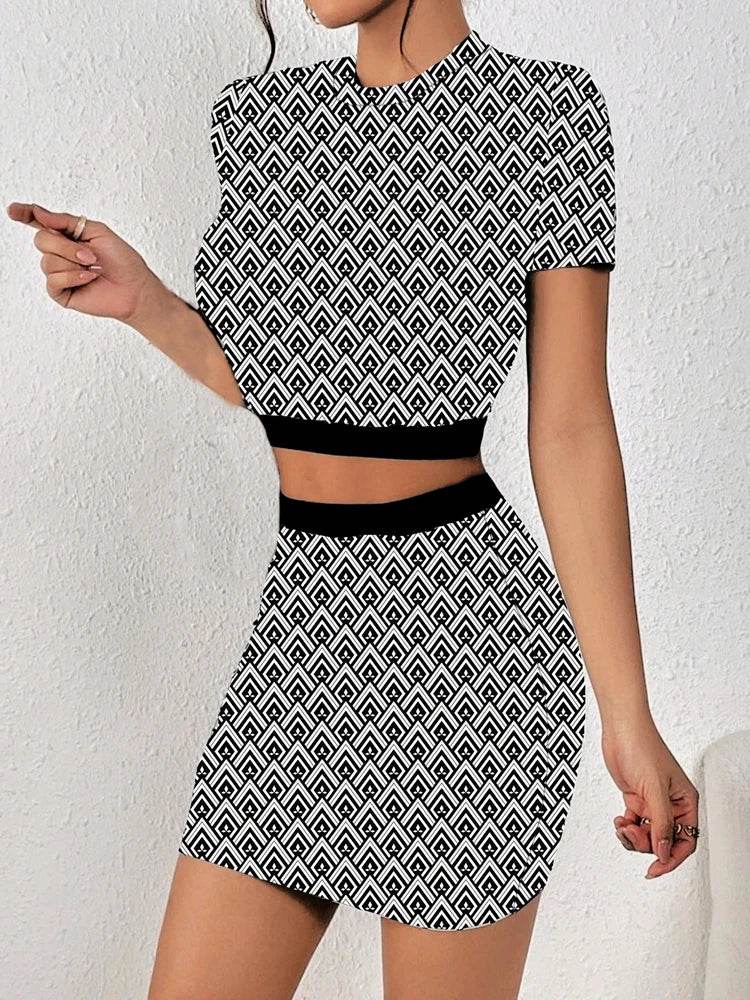 Elastic Skirt T-Shirt Set - P12 Hub Europe