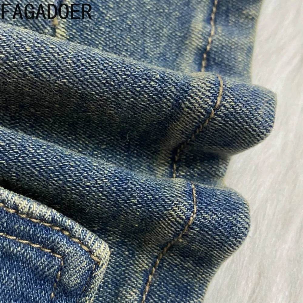 Retro Washed Women's Denim Shorts - P12 Hub Europe