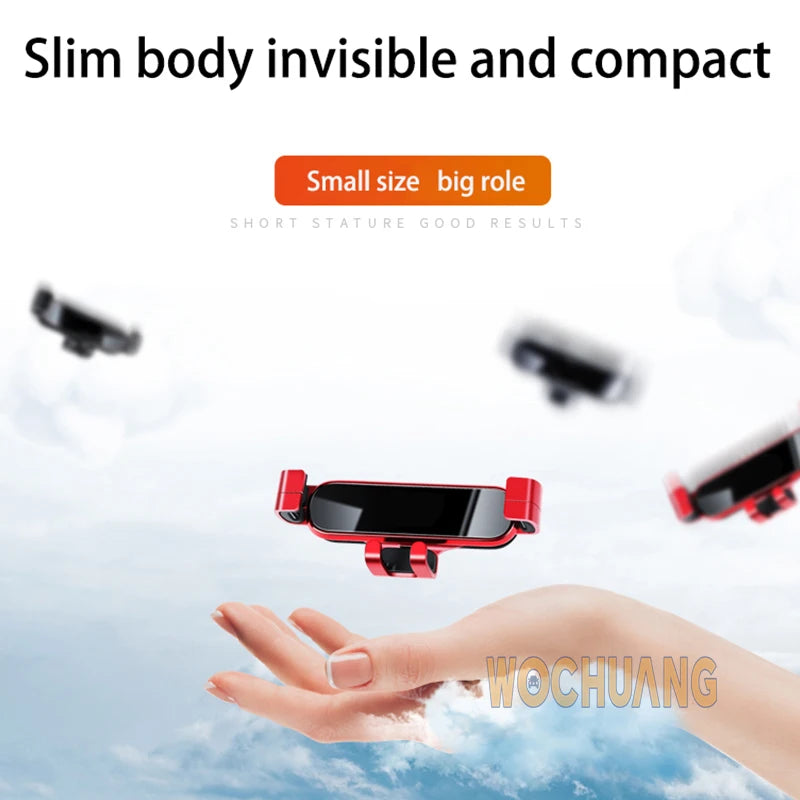 Car Phone Holder For Jaguar XE 2015-2022 GPS Special Gravity Navigation Mobile Bracket 360 Degree Rotating Stand Accessories