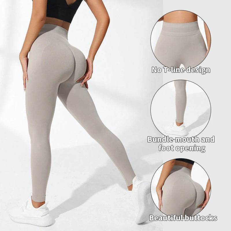 Women's Seamless Butt-Lift Leggings - P12 Hub Europe