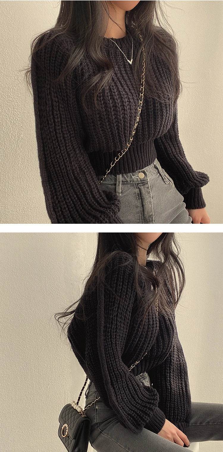 Loose Harajuku Knit Sweater - P12 Hub Europe
